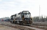 NS 722 & 3094 in Glenwood Yard outside the yard tower